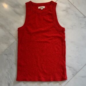 Madewell Red Tank Top